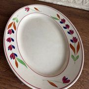 Gien Jeannine ironstone oval dish