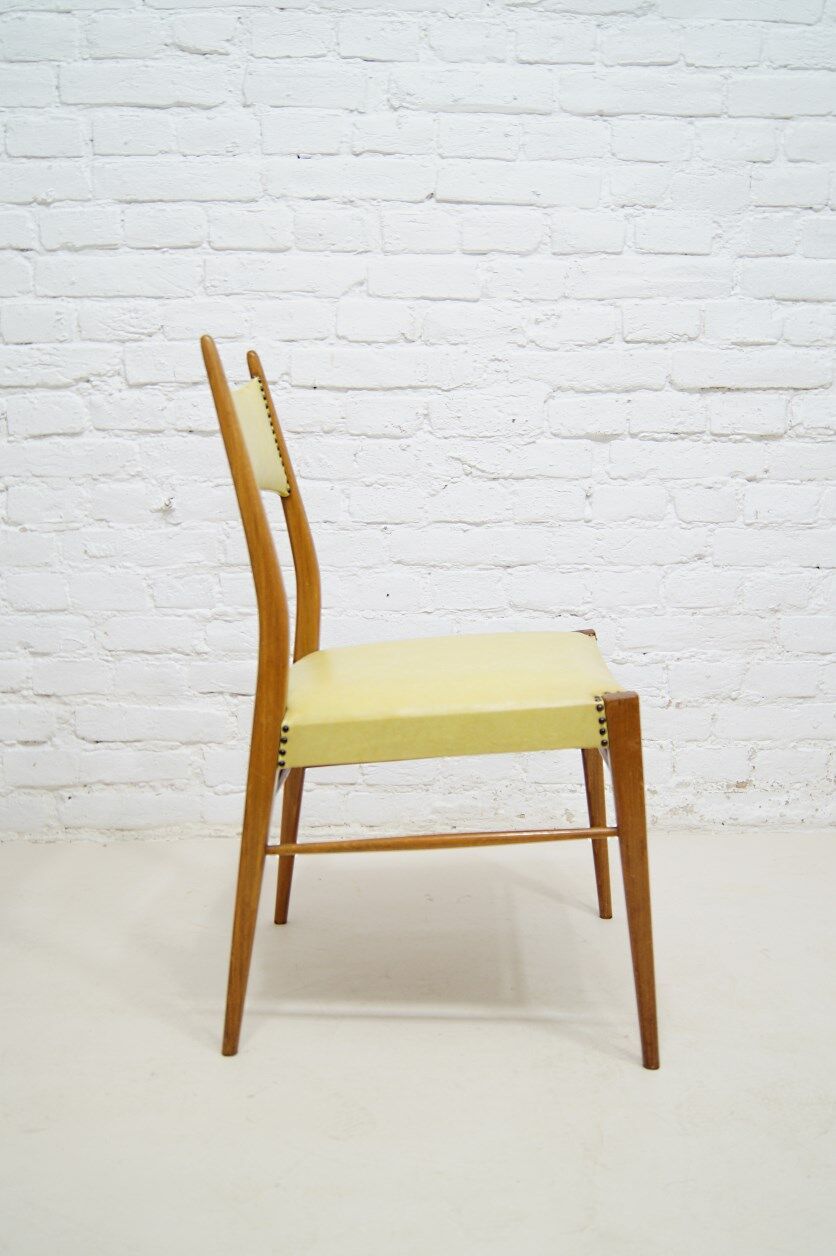 Mid-century Austrian dining chairs, 1950s, set of 6