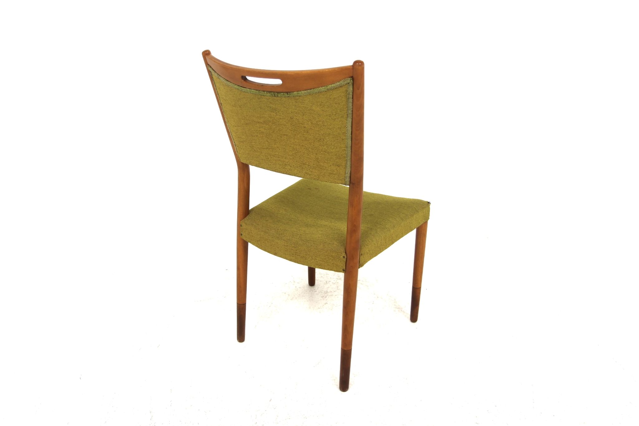 Set de 4 chaises scandinave en hêtre, Treman, Suède, 1960