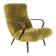 Doodly armchair - mid century modern - one off a kind upholstery