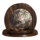 Vintage Tahiti mother-of-pearl mood lamp