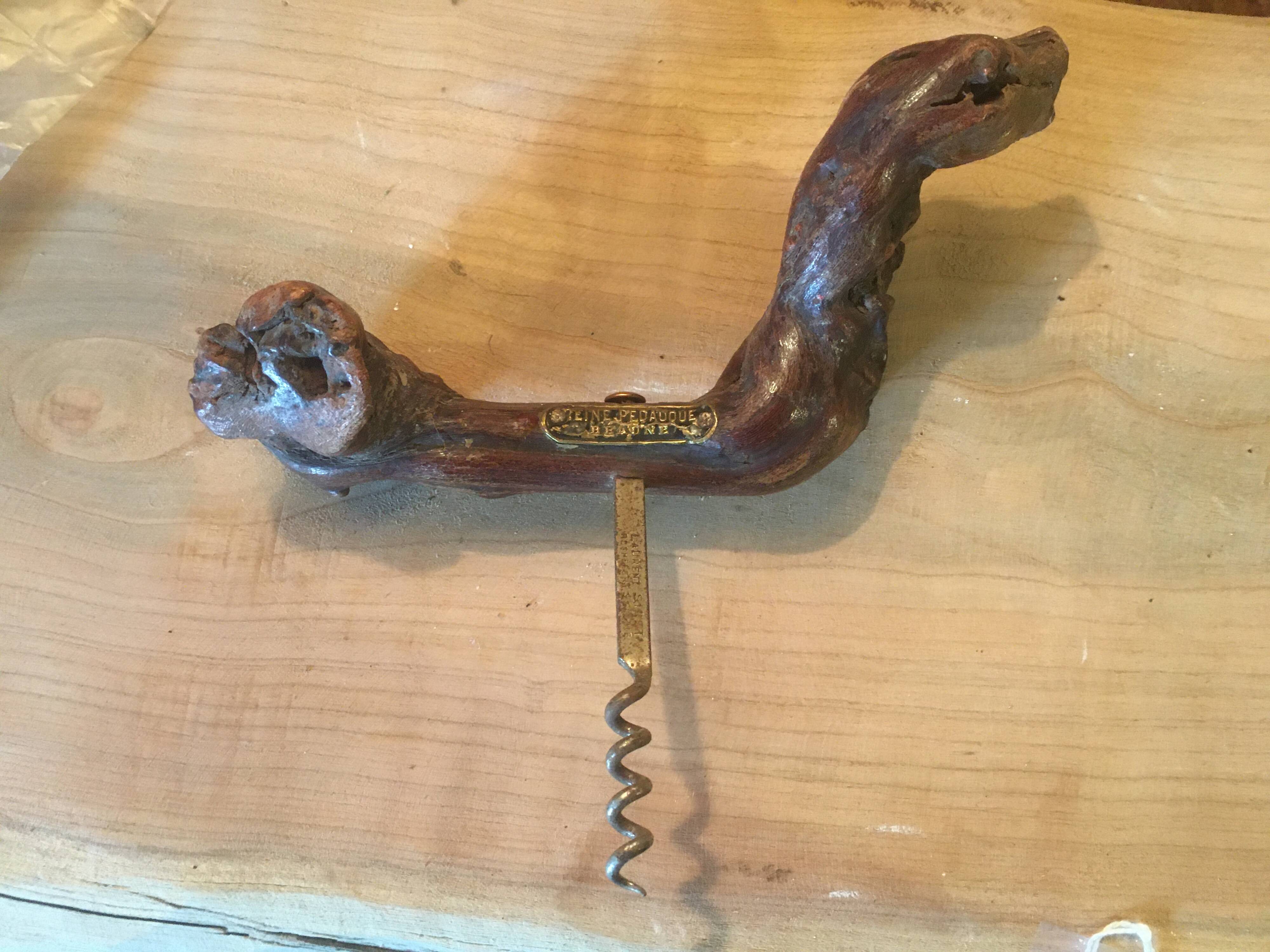 “Reine Pédauque-Beaune” vine corkscrew