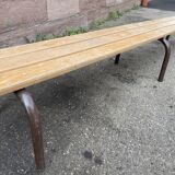 Industrial children's school bench Mullca 1960s