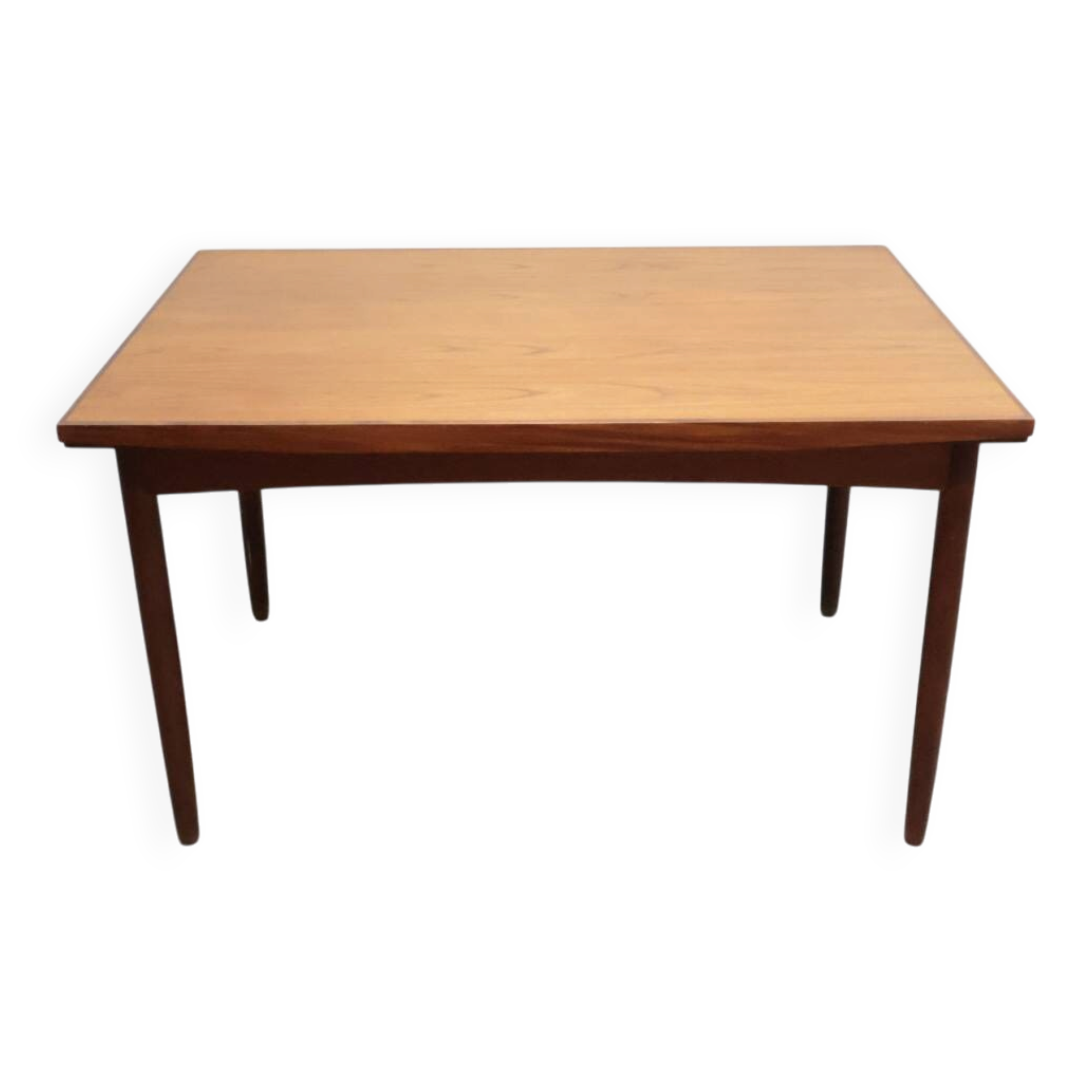 Deense eettafel teak uitschuifbaar