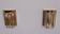 Pair Hollywood Regency Brass Wall lamps 1970s Germany