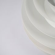 Lampe suspendue vintage danoise Verona par Svend Middelboe, Lyfa, 1962