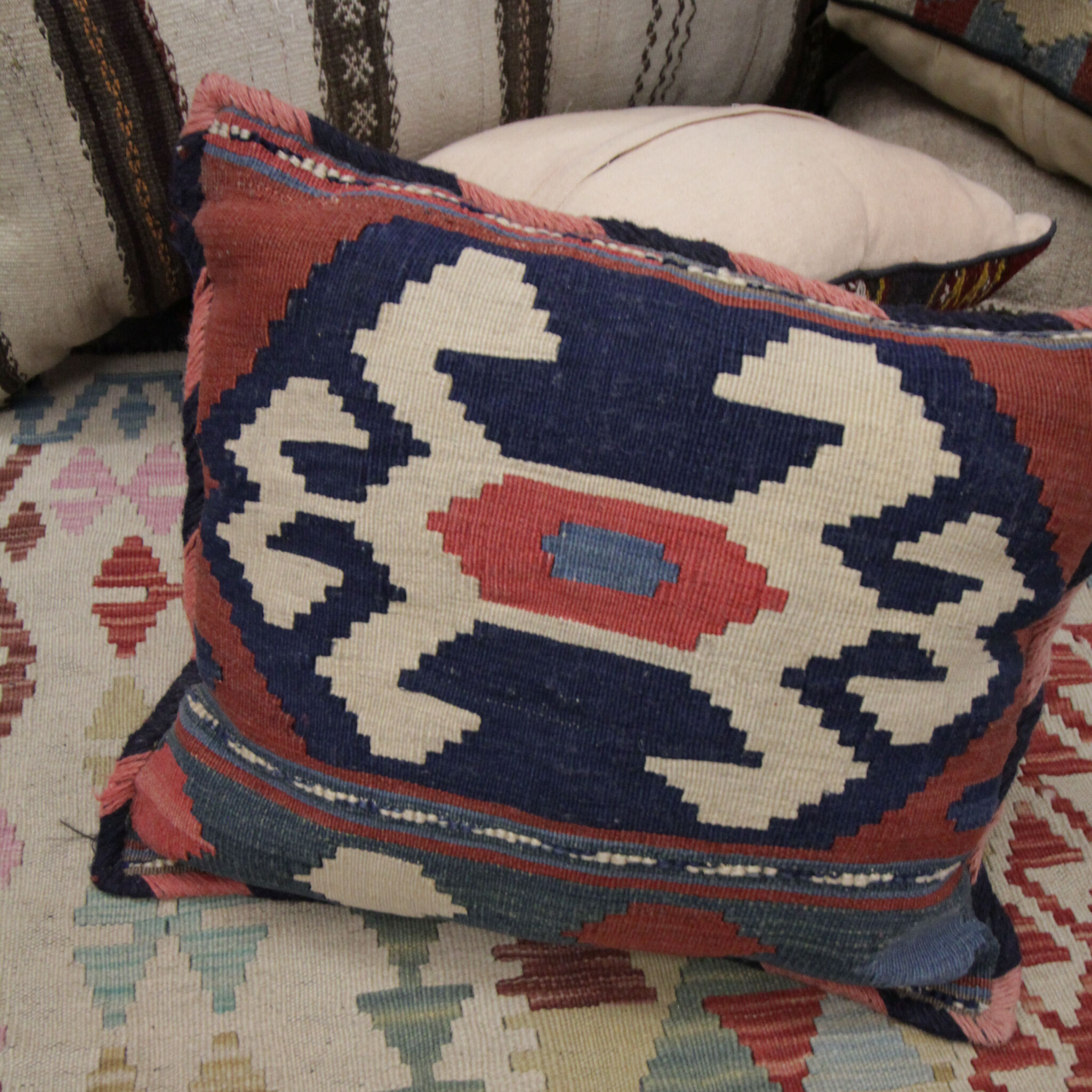Handmade Turkish Cushion Cover Anatolian Scatter Pillow