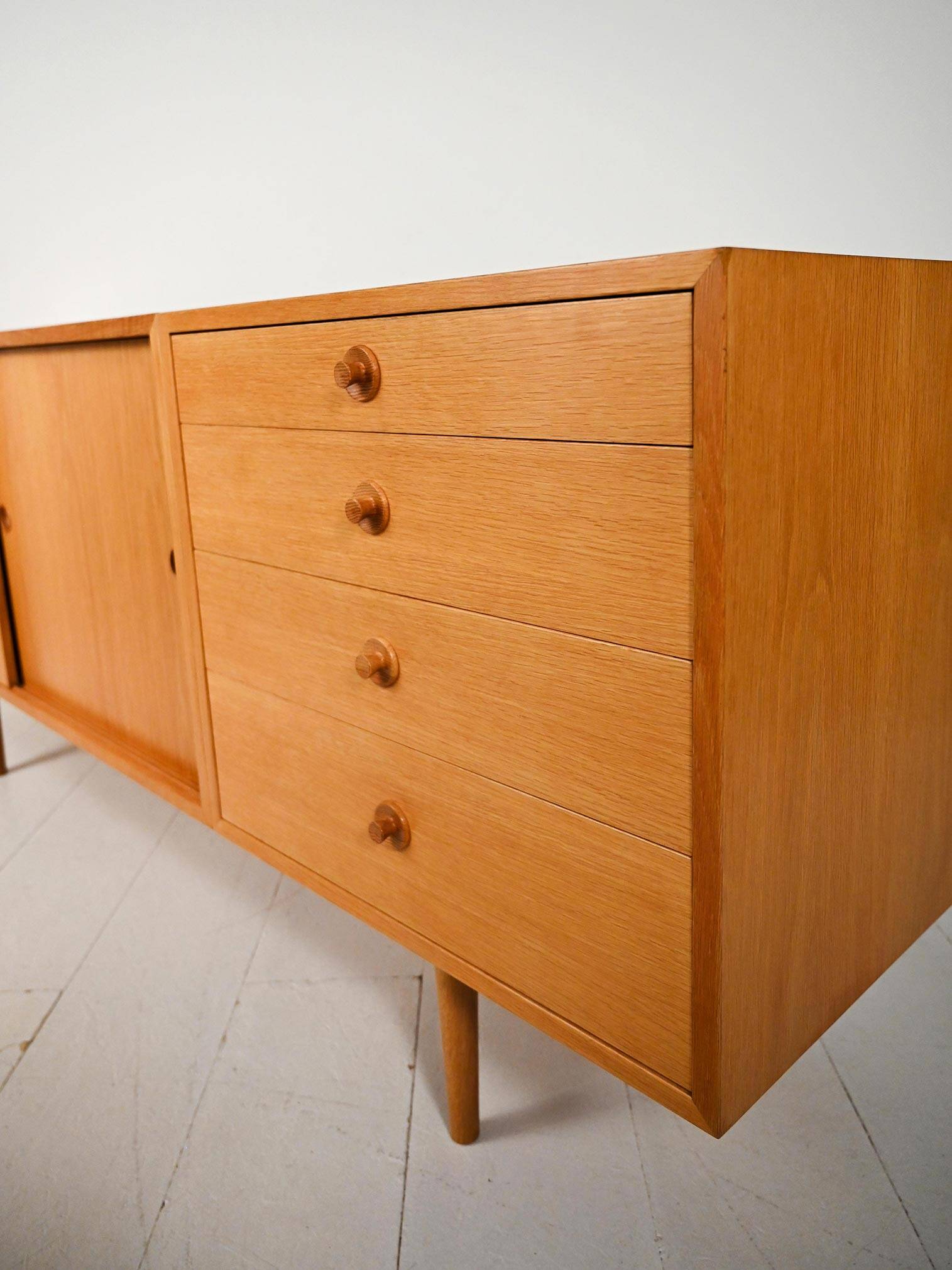 Scandinavian oak sideboard by Børge Mogensen for Karl Andersson & Söner 60s