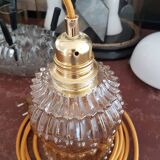 Suspension vintage globe lamp