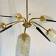 Vintage 50s suspension ceiling five lights