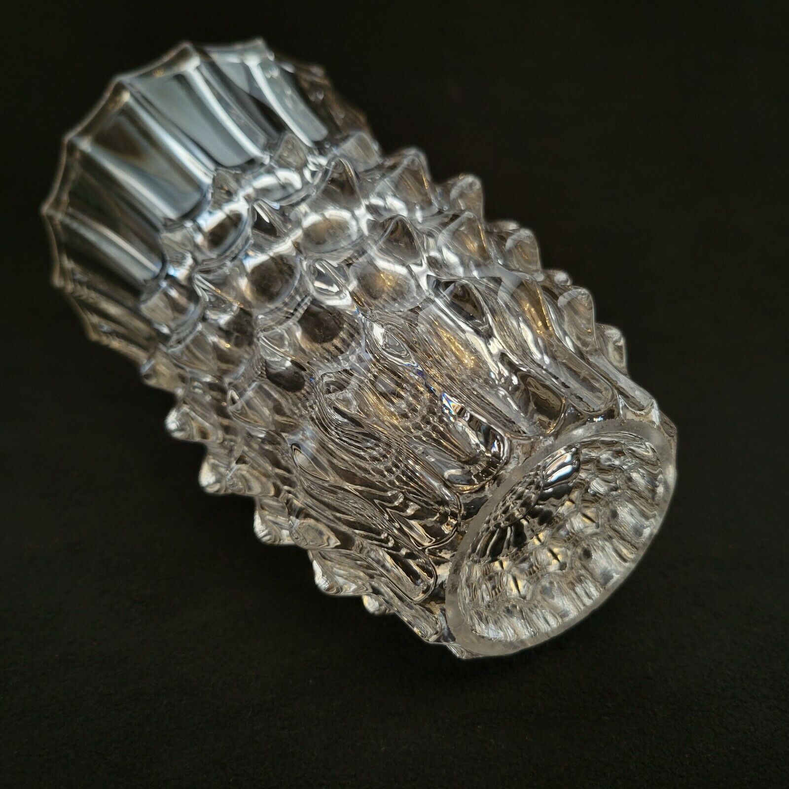 Vintage crystal vase