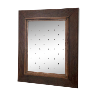 Miroir rectangulaire en bois 22x31cm