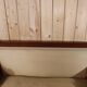 Restoration Period Turkish Sofa in Mahogany with Swan Neck