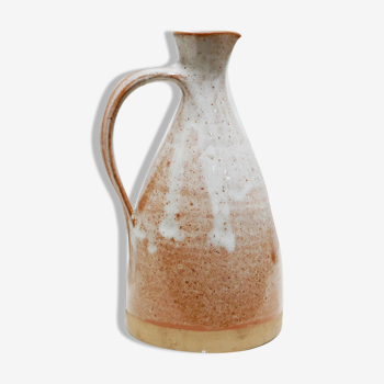 Carafe vintage en grès par roger jacques, saint amand