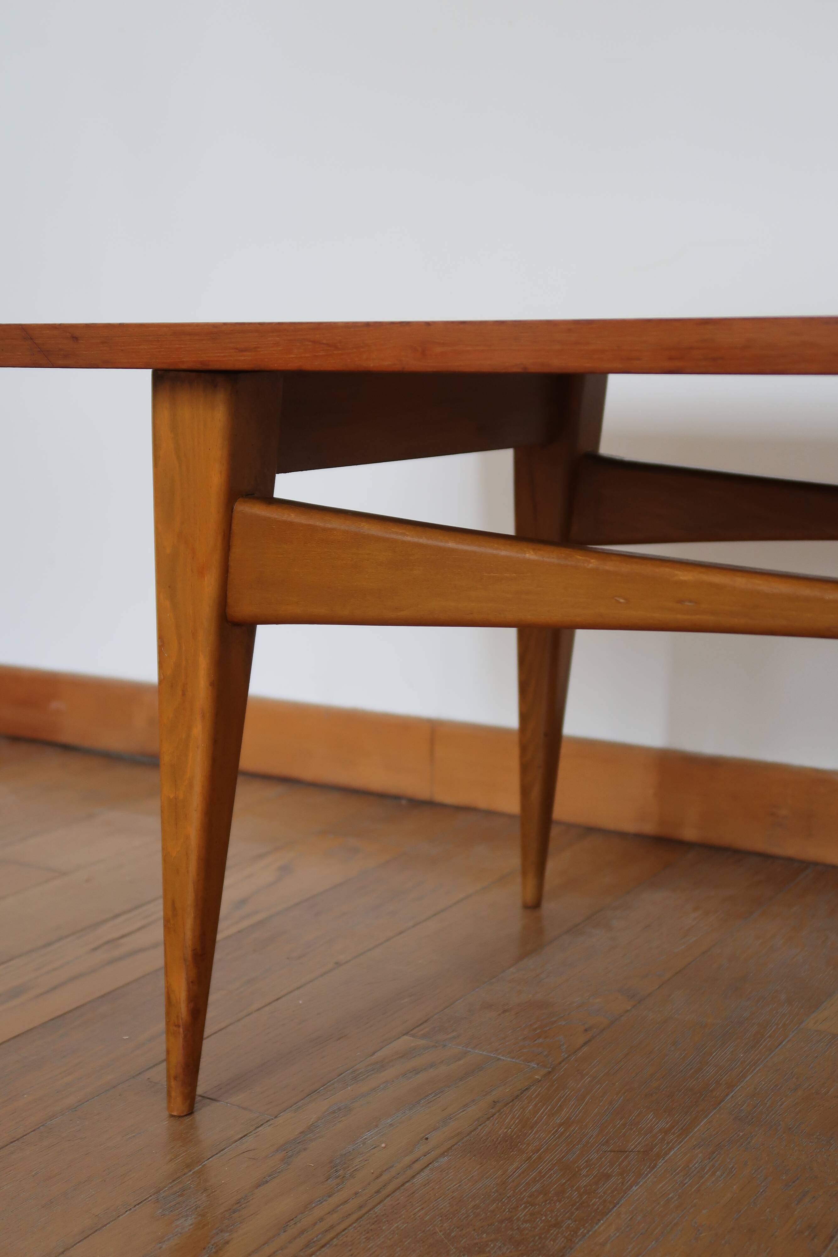 Scandinavian coffee table 70's