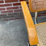 Cesca chair B64 with armrests by Marcel Breuer Design
