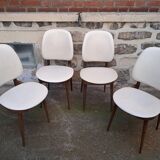 Lot 4 chairs Pegase Baumann vintage