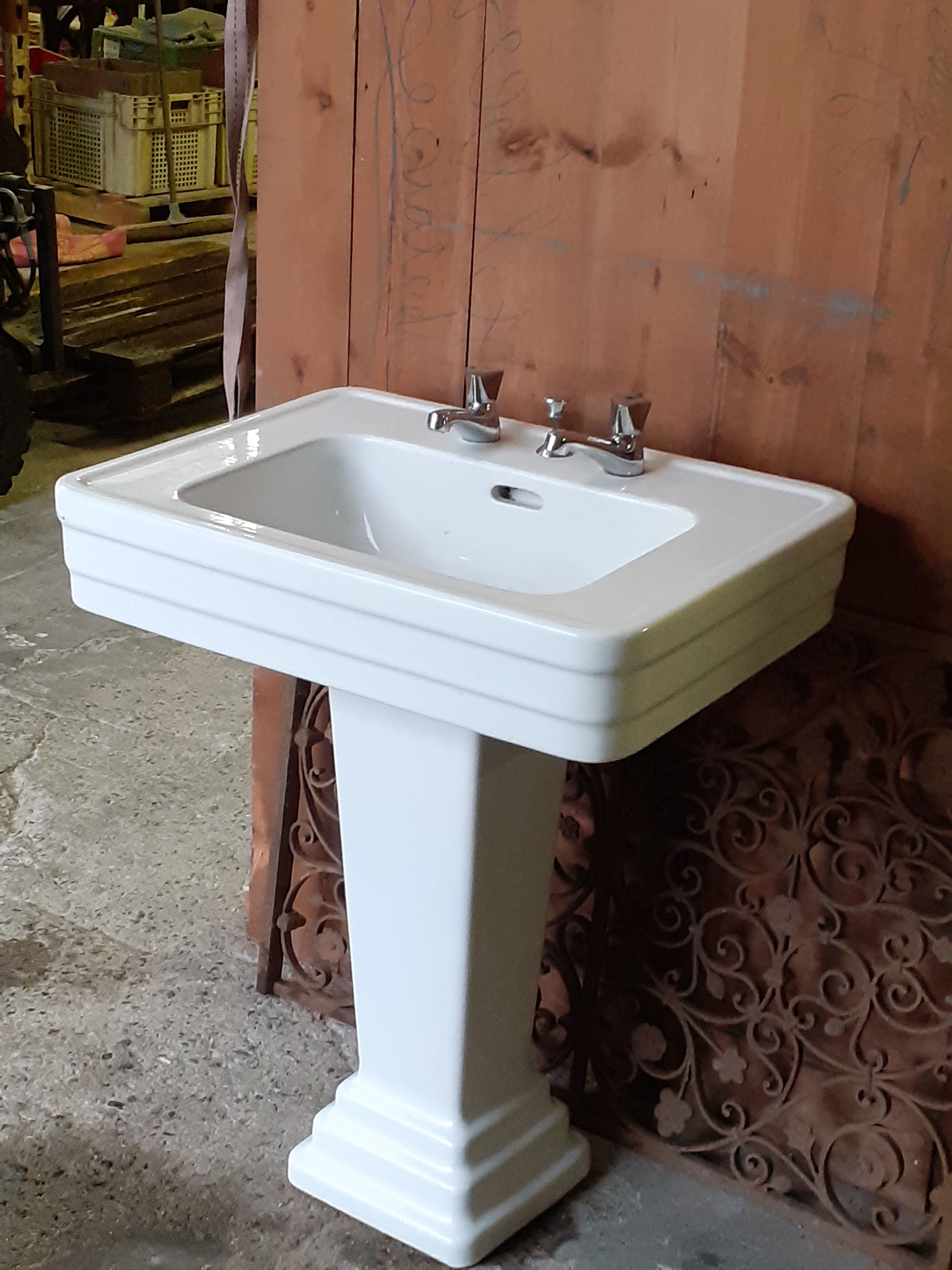 1940s sink pair
