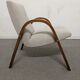 Pair of Bow Wood armchairs from the 50s/60s by Steiner