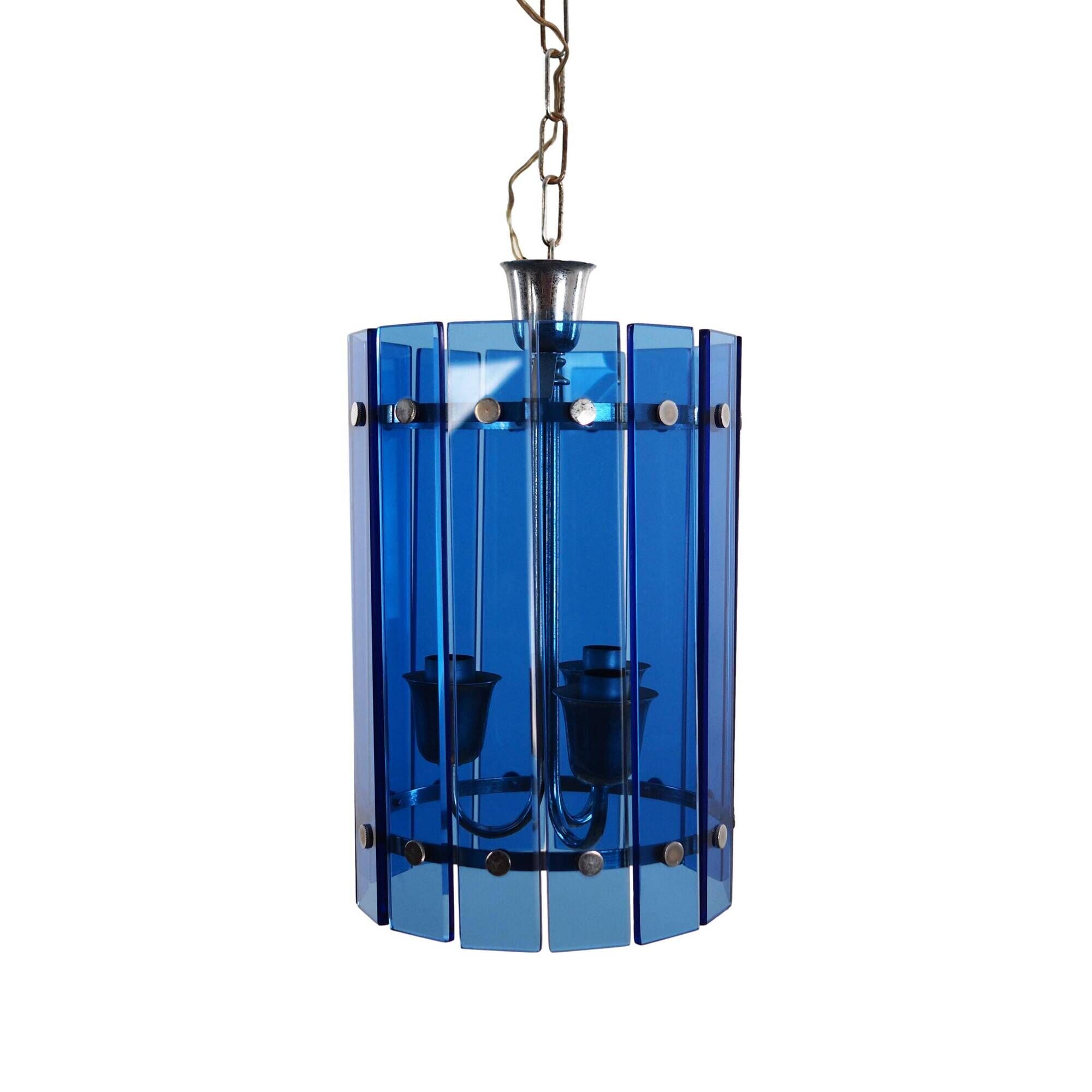 Pendant lamp, Italian design, 1970s, production: Italy