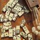 Game of ancient dominoes with its original box