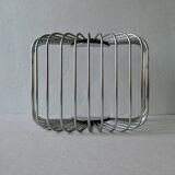 Chrome metal basket, 70s