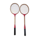 2 Wooden badminton rackets