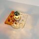 Set (2) of 1970s Murano glass wall sconces by AV Mazzega