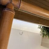 Bamboo imitation wood mirror