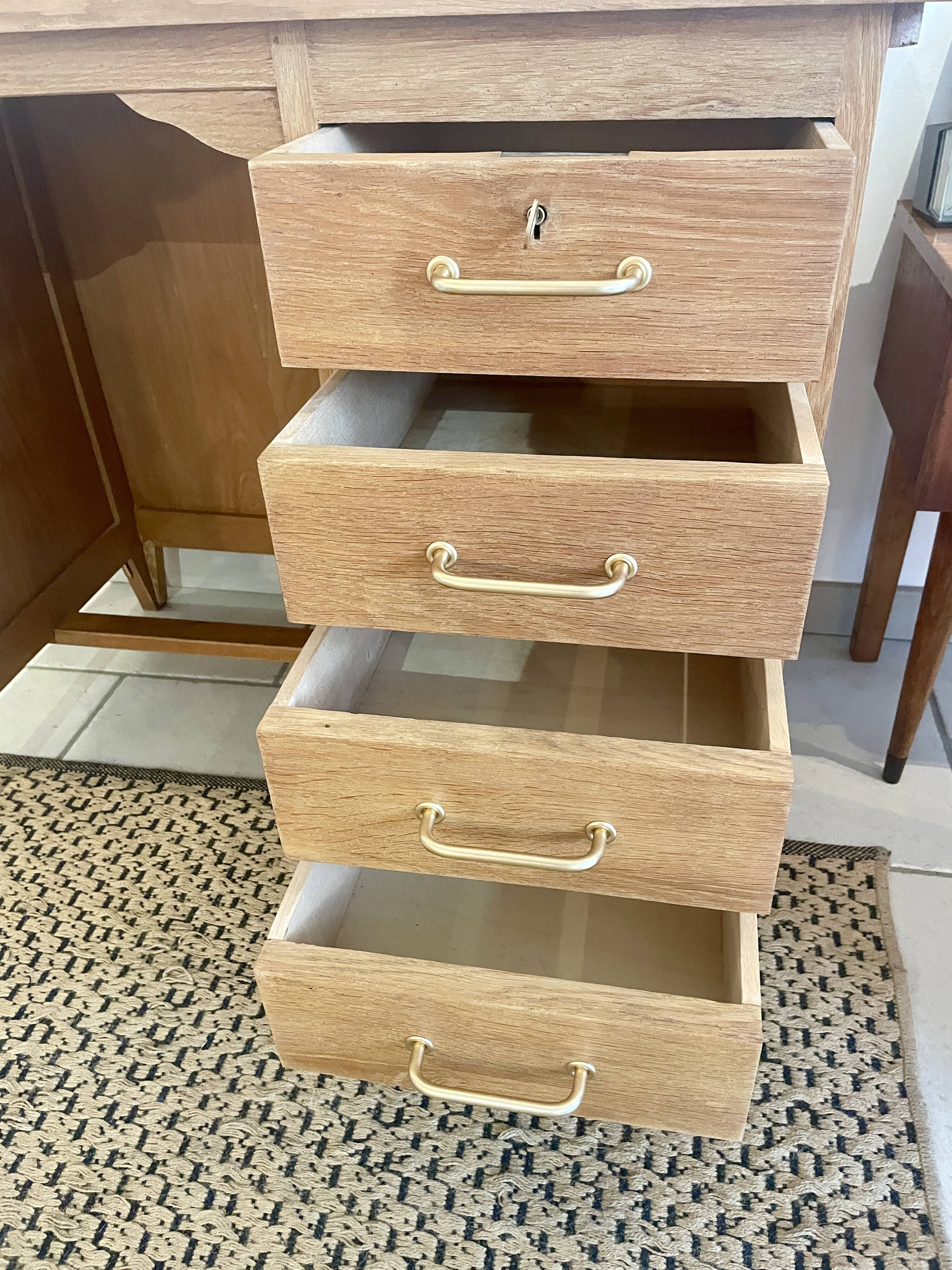 Wooden desk from the 40s/50s