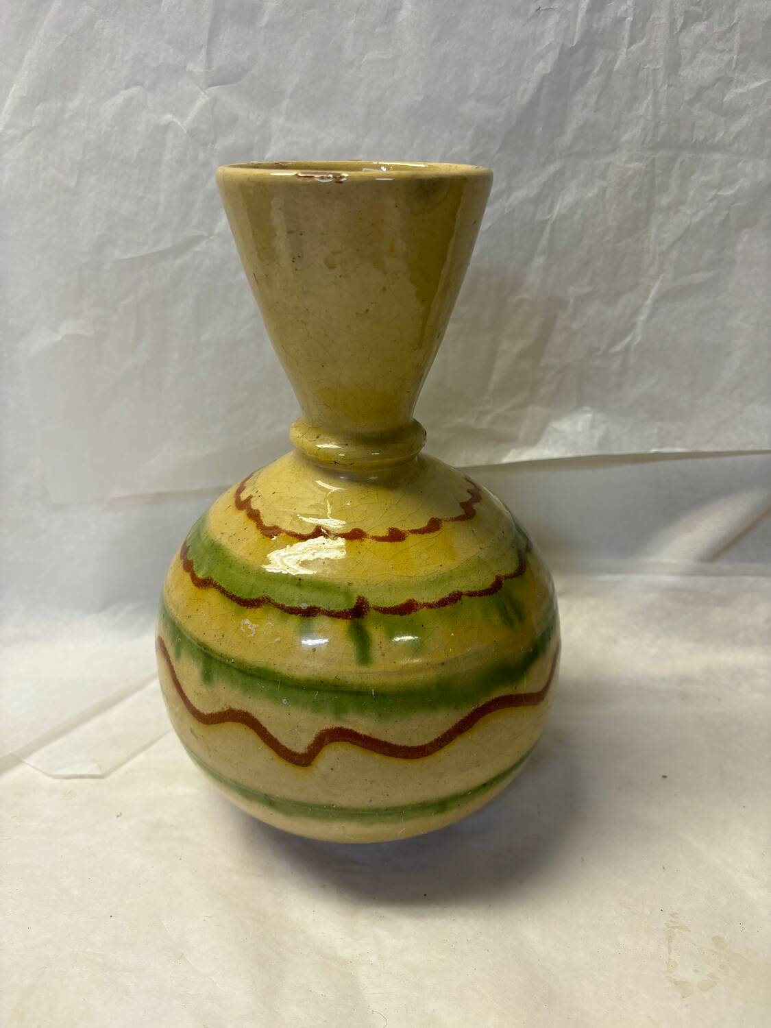 Brissard pottery vase