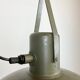 Vintage green army pendant lamp, 1960s