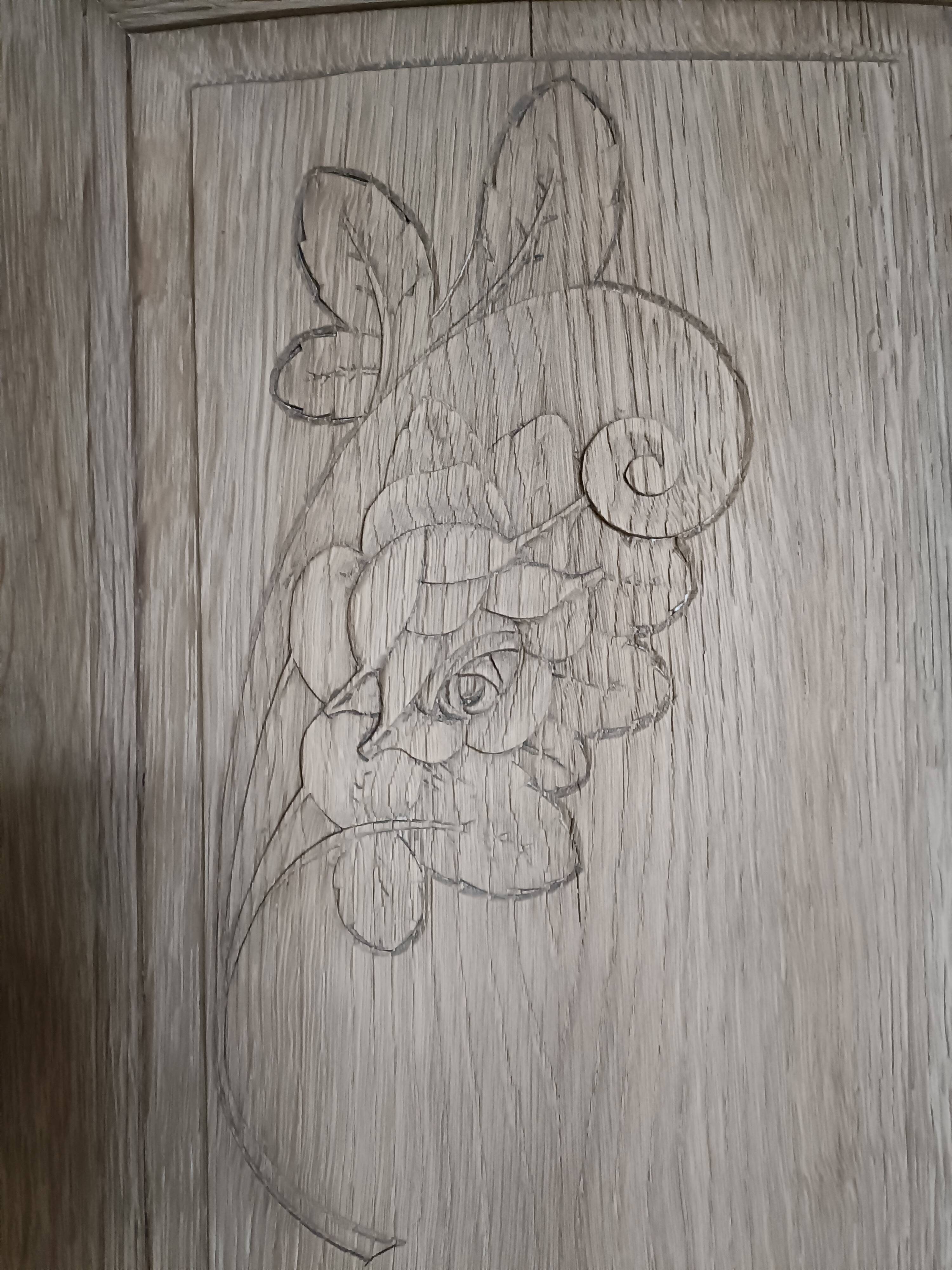 Renovated Art Deco wardrobe