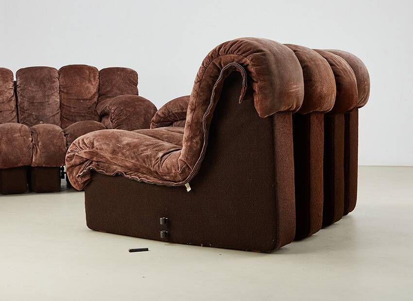 DS-600 'Snake' Sofa by Ueli Berger for De Sede Switzerland 1970s