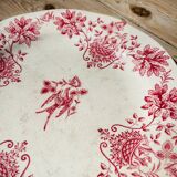 Flat ironstone plate