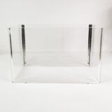 Modernist cabinet - plexiglass, Italy, 1970s