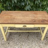 Farm table with drawer