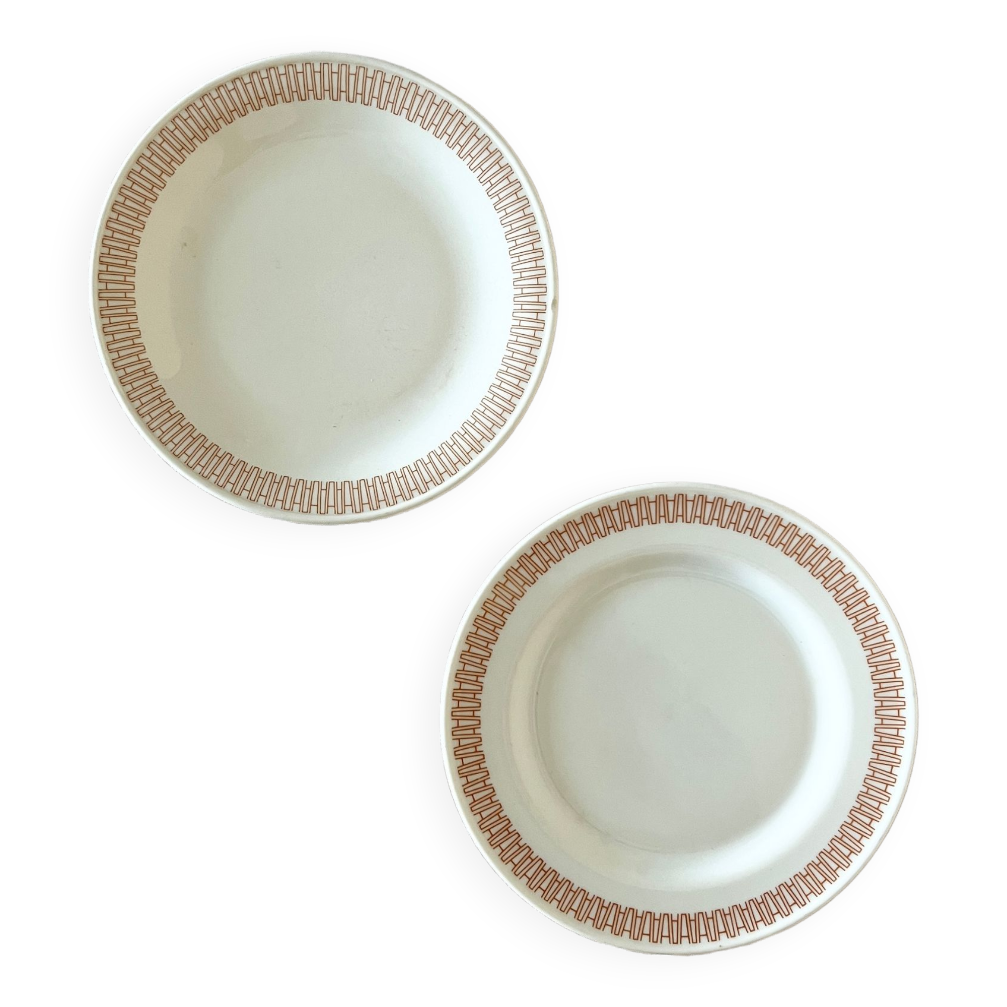 Rare plates for hilton hotel amsterdam, 1960s