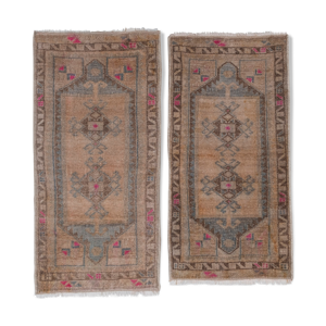 Set of Two low pile Turkish