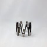 Silvered Metal CandleHolder by Jens Quistgaard, 1970s