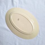 Oval plate H.B.C.M. model Reine