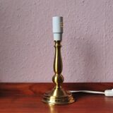 Golden table lamp Hollywood Regency by Danalux