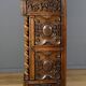 Oratory in solid walnut, Neo-Gothic Renaissance style – Late 19th century