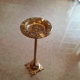 Solid bronze standing ashtray