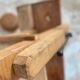 Solid wood workbench