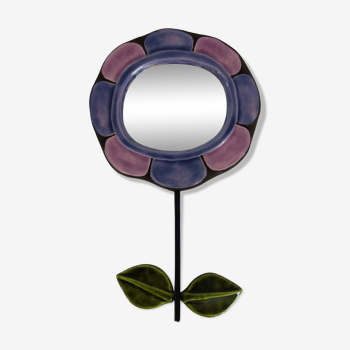Miroir céramique Mithe Espelt, modèle Anemone #2
