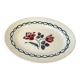 Oval plate with floral pattern - Digoin Sarreguemines - Cannes Collection