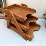 Old office sorter / document storage / letter holder / mail