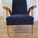 Lejkowski Leśniewski designer lounge chair, 1960s, Poland