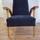 Chaise longue design Lejkowski Leśniewski, années 1960, Pologne